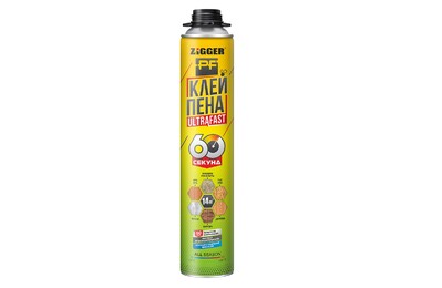 КЛЕЙ-ПЕНА ZIGGER PF ULTRAFAST 60 СЕКУНД