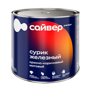 сурик алкидный кр.-кор. Сайвер 1 кг