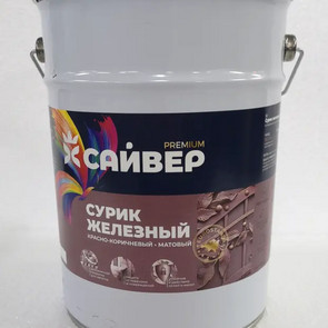 сурик алкидный кр.-кор. Сайвер 7 кг