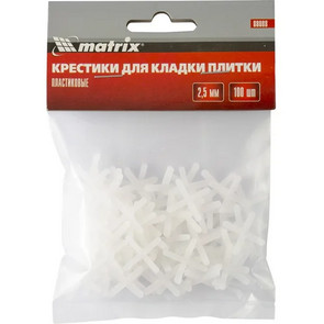крестики для плитки 2,5мм 100шт