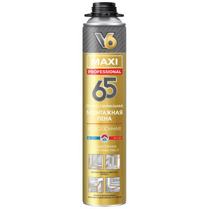 пена V6 проф. всесезонная 65л, 800 гр.MAXI  /12