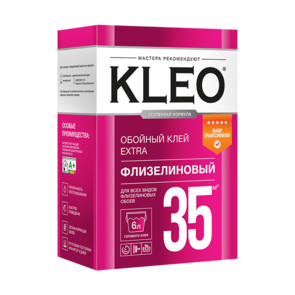 клей обойный KLEO Экстра 35 Флизелиновый 240г \ 20