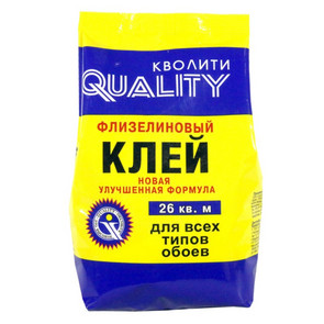 клей обойный Кволити флизелиновый 0,2 кг \ 30
