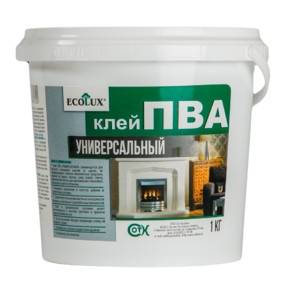 клей ПВА универсальный ECOLUX 1 л