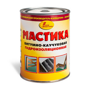 мастика каучуковая битумная 1 л / С.-Пб. \ 12