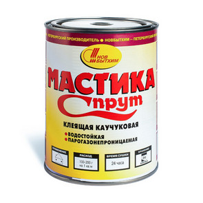 мастика строит.-универсальная Спрут 1 л / С.-Пб. \ 12