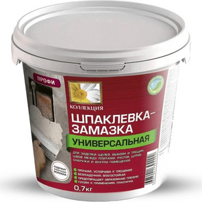 замазка Коллекция для выбоин и трещин 0,7 кг / 18