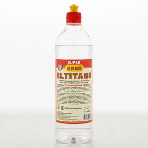 клей для пот.плит ELТитан (ITITANI)  бесцветный 1 л (800г)\ 25