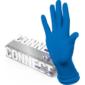 перчатки латексные CONNECT High Risk, L
