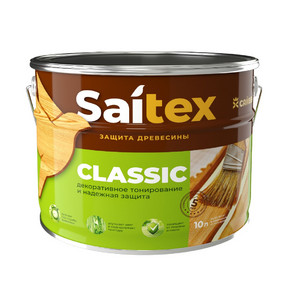 пропитка SAITEX дуб европейский 10 л (Сайвер)