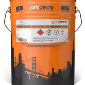 грунт-эмаль PRODECOR 1202 RAL 7035 (20) св.-серый брак