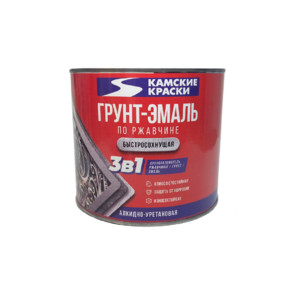 грунт-эмаль по ржавчине шоколадный Камские краски  1,9 кг
