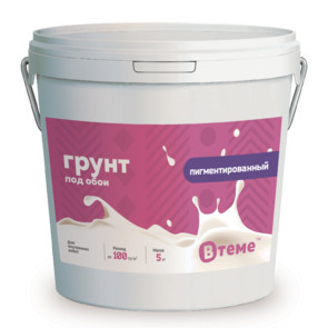 грунт акрил. ВТеме под обои 5кг
