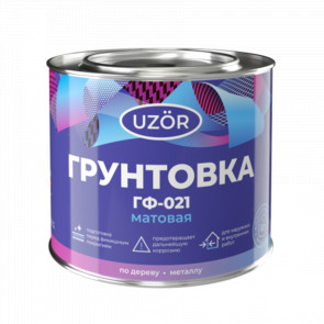 грунт ГФ-021 кр.-коричневый Узор 2,7 кг