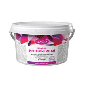 краска Узор интерьерная  1,3 кг