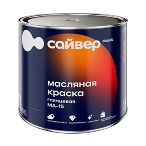 краска МА-15 салатная Сайвер  1,8 кг