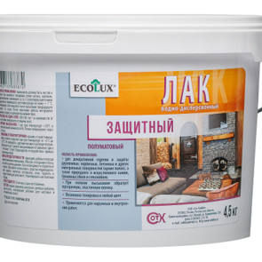 лак Ecolux защитный 0,8 кг \ 6  матовый